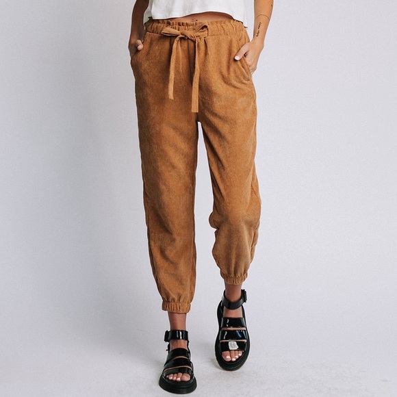 corduroy joggers womens